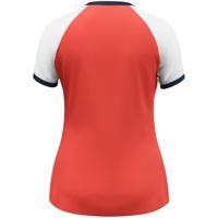 JAKO 4270D Shirt Dynamic Km Dames - Koraal/Wit/Marine - S (34/36) - thumbnail