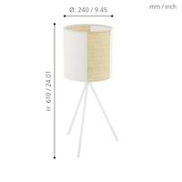Eglo Tripod tafellampArnhem - 43555 - thumbnail