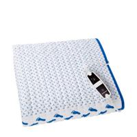 Inventum HN1312V Elektrische Onderdeken 150x80 cm Fleece/Katoen/Wit/Blauw - thumbnail