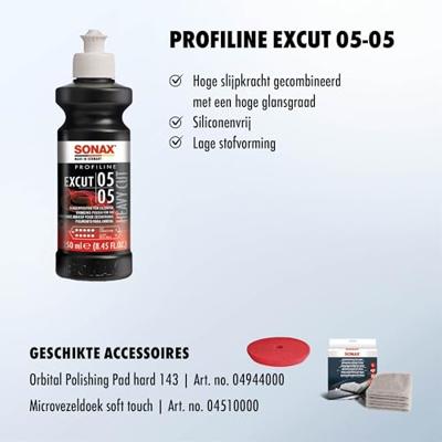 SONAX schuurpasta "excut 05-05" profiline excut 05/05 250