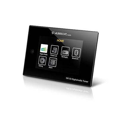 Albrecht DR 53 DAB radio Zwart - thumbnail
