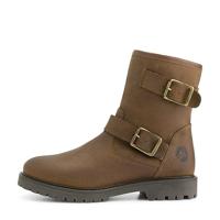 Travelin&apos; Women - Zipper boot - Cognac - Maat 40 - thumbnail