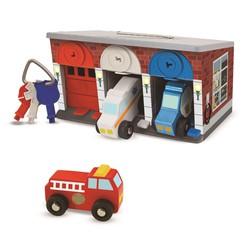 Melissa & Doug garage Lock & Roll 7 delig