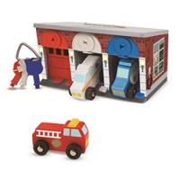 Melissa & Doug garage Lock & Roll 7 delig - thumbnail