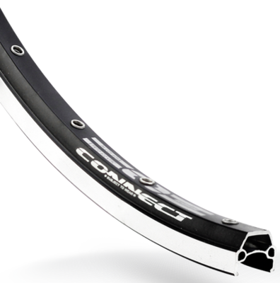 Achterwiel Rodi Connect 28" / 8/9/10 speed / 622 x 19 / met snelspanner en RVS spaken - zilver