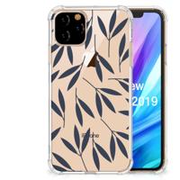 Apple iPhone 11 Pro Case Leaves Blue - thumbnail