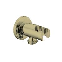 Best Design Handdouchehouder Nancy Opsteek Muuraansluiting Mat Goud - thumbnail