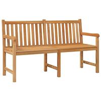 Tuinbank 150 cm massief teakhout - thumbnail