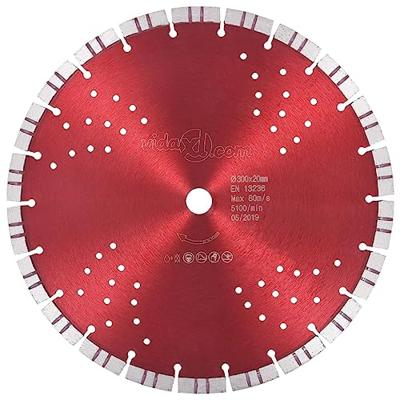 VidaXL Diamantzaagblad met turbo en gaten 300 mm staal VidaXL Diamantzaagblad met turbo en gaten 300 mm staal