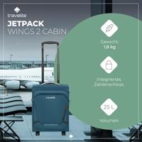 Travelite Jetpack Wings2 Cabin PETROL BLUE - thumbnail