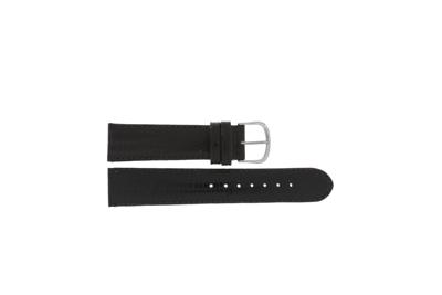Horlogeband Universeel 62206.27.20 / Teju Leder Donkerbruin 20mm