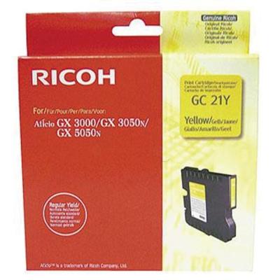 Ricoh Regular Yield Gel Cartridge Yellow 1k Origineel Geel 1 stuk(s)