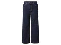 esmara Dames jeans - Wide leg (Donkerblauw, 40) - thumbnail