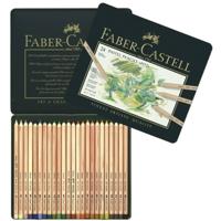 24 PITT pastelpotloden Faber-Castell in metaal etui - thumbnail