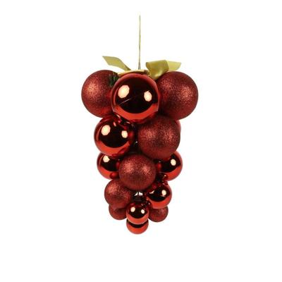 Kersthanger vinella 20x20x29 cm rood Countryfield - Countryfield Kersthanger vinella 20x20x29 cm rood Countryfield - Countryfield