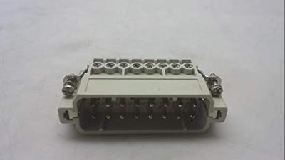 HARTING 09200162612 Pin-inzetstuk Han® A 16 + PE Schroeven 1 stuk(s) Piece