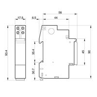 Finder 12.11.8.230.0000 Schakelklok voor DIN-rails 12.11.8.230.0000 230 V/AC Motoraandrijving, Dagprogramma - thumbnail