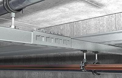 Fischer FUF OC 62 fvz Railverbinder 400 mm Staal 537591 10 stuk(s)
