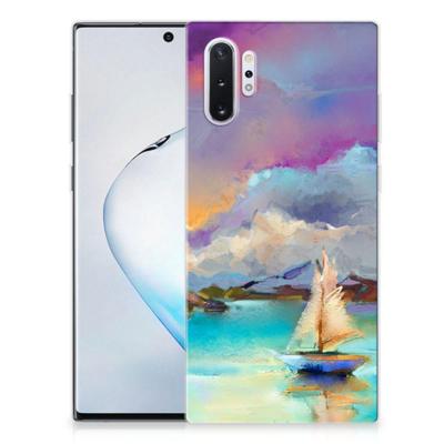 Smartphone hoesje Samsung Galaxy Note 10 Plus Boat Smartphone hoesje Samsung Galaxy Note 10 Plus Boat