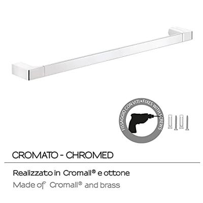 Handdoekhouder Sapho Pirenei Hangend 60 cm Chroom Handdoekhouder Sapho Pirenei Hangend 60 cm Chroom