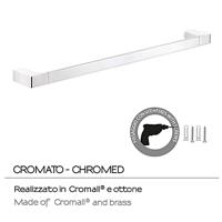 Handdoekhouder Sapho Pirenei Hangend 60 cm Chroom - thumbnail