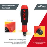 Wiha Momentschroevendraaier | easyTorque | vast ingestelde momentbegrenzing | 1,2 Nm - 36233 - 36233 - thumbnail