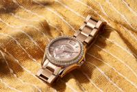 Fossil Dames Riley multifunctioneel Rosegoudkleurig roestvrijstalen horloge ES2811 - thumbnail