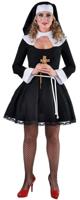 Sexy nonnen outfit kort - thumbnail