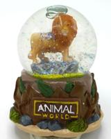 Toi-Toys animal world sneeuwbol wild dier - thumbnail