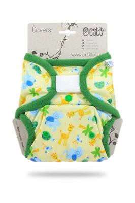 Petit Lulu Overbroekje Dierentuin (Zoo) - OneSize (4-15 kilo) - Klittenband