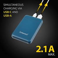Intenso Powerbank XS5000 pertol 5000 mAh inkl. USB-A to Type-C - thumbnail