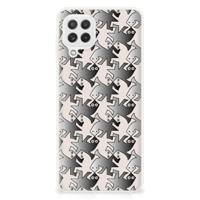 Samsung Galaxy A22 4G | M22 | TPU Hoesje | Salamander Grey - thumbnail