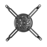 Manhattan Deckenhalterung Beamer-plafondbeugel Kantelbaar, Zwenkbaar Afstand vloer-plafond (max.): 15 cm Zwart - thumbnail