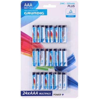 Grundig power+ batterijen - AAA - 24-pack Grundig power+ batterijen - AAA - 24-pack