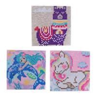 Diamond Painting Set Eenhoorn 17x17cm - thumbnail