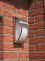 Albert Moderne RVS buitenlampHemisphere 28cm - 696178 - thumbnail