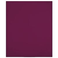 Hoeslaken jersey 90x200 cm katoen bordeauxrood - thumbnail