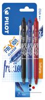 Rollerpen pilot frixion clicker m 3st assorti - thumbnail