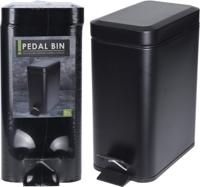 Excellent Houseware pedaalemmer 5 l matzwart - thumbnail