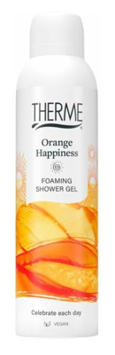 Therme Orange Happiness Foaming Shower Gel 200ml