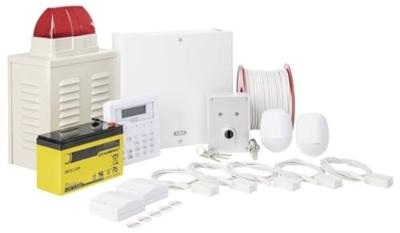 ABUS AZAA10200 Terxon SX Alarmsysteemset Aantal alarmzones 8x kabelgebonden, 1x sabotagezone