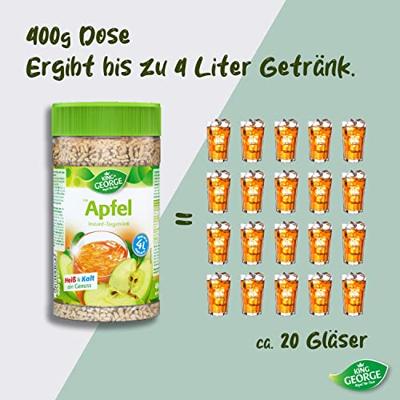 King George teegetränk apfel (12x 400g)