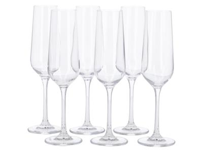 SILVERCREST Glazenset 6-delig (Champagneglazen)
