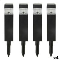Set tuinverlichting op zonne-energie Aktive 4 Onderdelen Plastic 6 x 39,5 x 6 cm (4 Stuks) - thumbnail