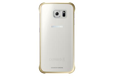 Galaxy S6 Edge Clear Cover goud EF-QG925BFEGWW Galaxy S6 Edge Clear Cover goud EF-QG925BFEGWW