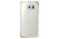 Galaxy S6 Edge Clear Cover goud EF-QG925BFEGWW - thumbnail