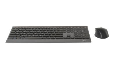 Rapoo 9500M Multi-mode Wireless Ultra-slim Combo Set Zwart