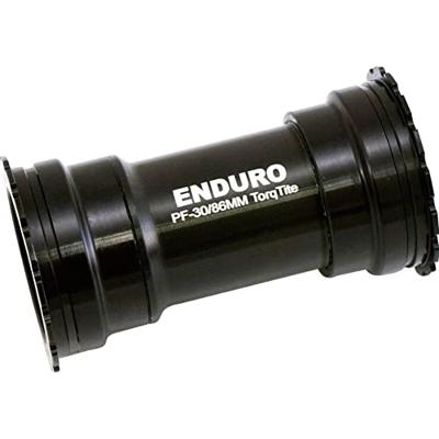 ENDURO BEARINGS Torqtite bottom bracket - bb386 to 24mm - a/c ss - black