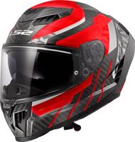 LS2 integraalhelm ff807 dragon trax helmet ff807 dragon trax xxl red/grey - thumbnail