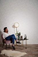 Livingwalls Metropolitan Stories paars behang | 368961 - thumbnail